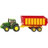 SIKU John Deere traktor pótkocsival 1:55 - 1650