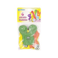 Óriás figurás lufi 6 darabos készlet