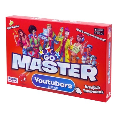 Go Master Youtuber társasjáték