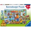 Ravensburger Puzzle 2x12 db - A boltban