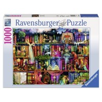 Ravensburger Puzzle 1 000 db Tündérek könvyespolca
