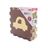 Ház és autó 9 darabos habszivacs szőnyeg puzzle