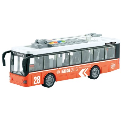 Troli (áramszedő kábel, nyitható ajtó, fény, hang)