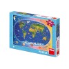 Dino Állatos világtérkép 300 darabos XL puzzle