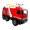 Mercedes-Benz műanyag tűzoltó autó - 65 cm