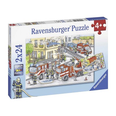 Ravensburger: Puzzle 2x24 db - Tűzoltók