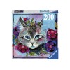 Ravensburger: Puzzle 200 db - Macskaszem