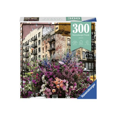 Ravensburger: Puzzle 300 db - Virágok New Yorkban