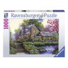Ravensburger: Puzzle 1000 db - Romantikus kis ház