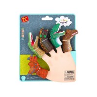 Dinoszaurusz ujjbáb 5 darabos készlet