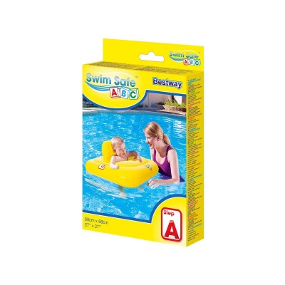 Bestway 32050 Baba úszóka - sárga 76 x 76 cm