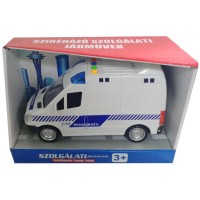 Lendkerekes magyar rendőrautó - hanggal és fénnyel