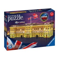 Ravensburger Buckingham palota fénnyel 216 darabos 3D puzzle