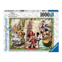 Puzzle 1000 db - Minnie és Mickey vakáción