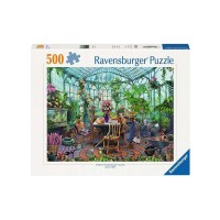 Puzzle 500 db - Reggel az üvegházban
