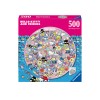 Körpuzzle 500 db - Hello Kitty