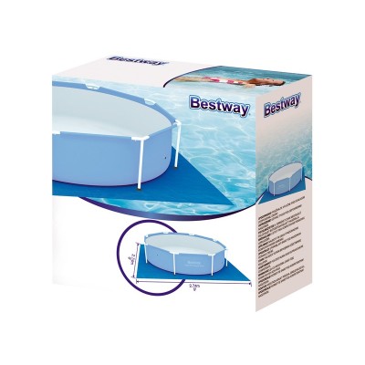 Bestway Négyszög  medence fólia alátét 244x244cm