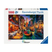 Puzzle 1000 db - Velence, hajókázás
