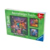 Ravensburger Puzzle 3x49 db - Minecraft Biomák