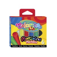 Colorino Színes gyurma 6db