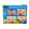 Puzzle 4in1 - Peppa malac