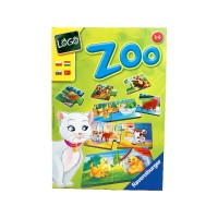 Ravensburger Logo Zoo állatok és kölykeik társasjáték