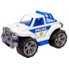 Műanyag rendőr terepjáró - 35 cm