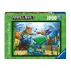 Ravensburger Puzzle 1000 db - Minecraft Mosaic