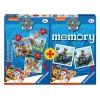 Ravensburger Puzzle 3IN1 + memóriajáték - Mancs Őrjárat