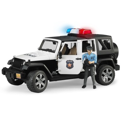 Jeep Wrangler Unlimited Rubicon rendőrautó rendőrrel és L+S modullal