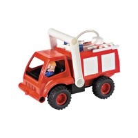 LENA: Műanyag tűzoltóautó fecskendővel - 26 cm