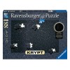 Ravensburger Puzzle 881 db - Krypt Universe Glow