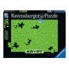Ravensburger Puzzle 736 db - Krypt Neon zöld