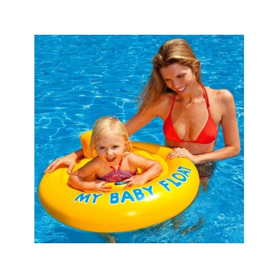 Intex 56585 Beülős bébiúszó - sárga, 70 cm