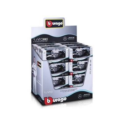 Bburago versenyautó - 2019 Mercedes F1, 1:43