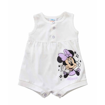 Ujjatlan baba kislány napozó Minnie egér mintával