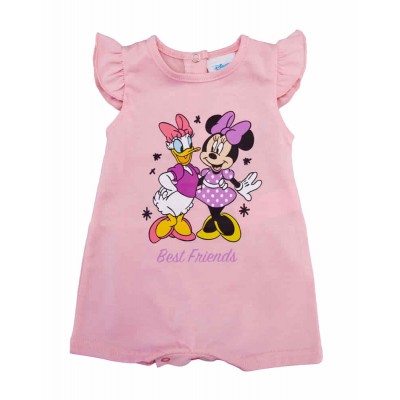 Ujjatlan baba kislány napozó Minnie egér mintával