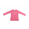 Hosszú ujjú kislány póló cuki Cica mintával