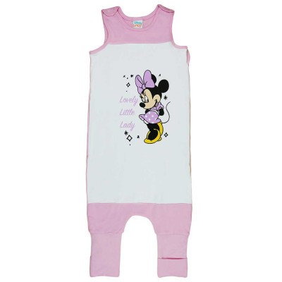 Ujjatlan baba hálózsák Minnie egér mintával Ujjatlan baba hálózsák Minnie egér mintával