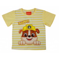 Rövid ujjú kisfiú póló Mancs őrjárat mintával