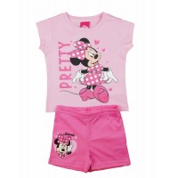2 részes nyári szett csillogós Minnie mintával