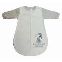 Hosszú ujjú baba hálózsák Snoopy mintával 1,5 TOG Hosszú ujjú baba hálózsák Snoopy mintával 1,5 TOG