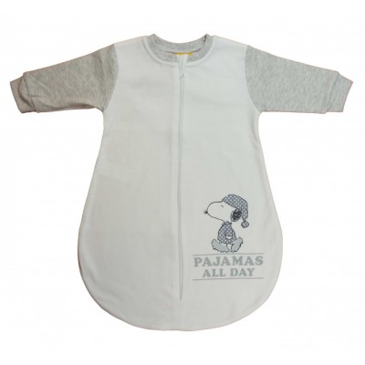 Hosszú ujjú baba hálózsák Snoopy mintával 1,5 TOG Hosszú ujjú baba hálózsák Snoopy mintával 1,5 TOG