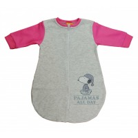 Hosszú ujjú baba hálózsák Snoopy mintával 1,5 TOG Hosszú ujjú baba hálózsák Snoopy mintával 1,5 TOG
