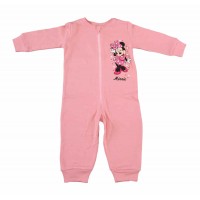 Overálos kislány pizsama Minnie egér mintával