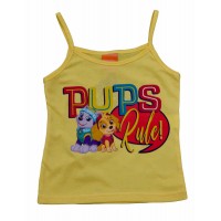 Mancs őrjárat mintával kislány spagetti pántos top