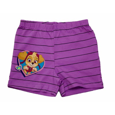 Kislány rövidnadrág Mancs őrjárat mintával