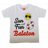 Rövid ujjú Balatonos póló Mentőöv