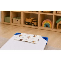 Kispárna mintás vászon 30x40 Munkagép homok - Kispárna mintás vászon 30x40 Munkagép homok -