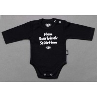 Dorko DRK Nem Szürkének Születtem mintával nyomott hosszú ujjú baba body